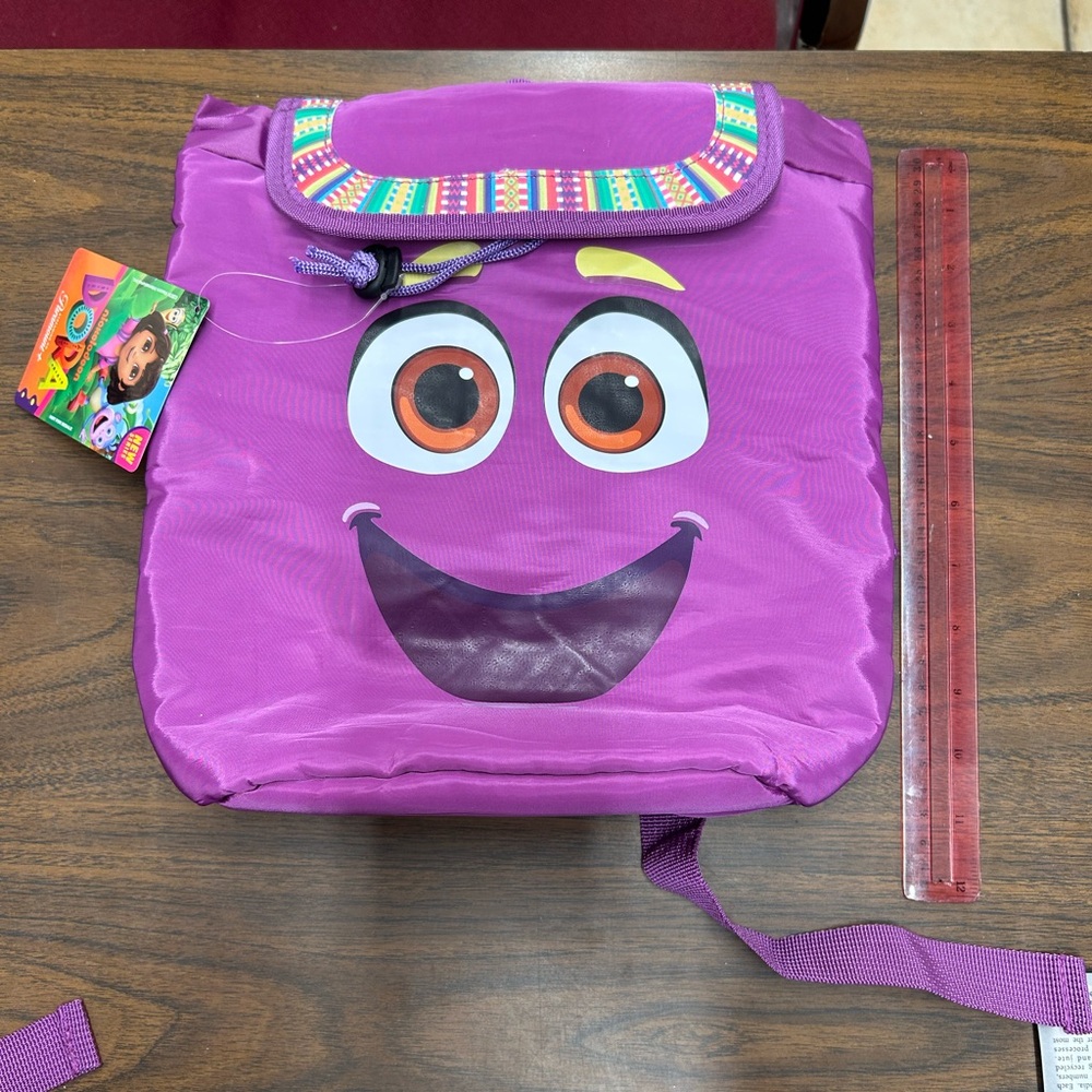 New Nickelodeon Dora the Explorer Purple Backpack - Picture 2 of 8